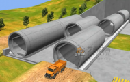 隧道工程施工-3D演示动画