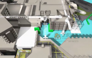 物流建筑施工-三维动画视频